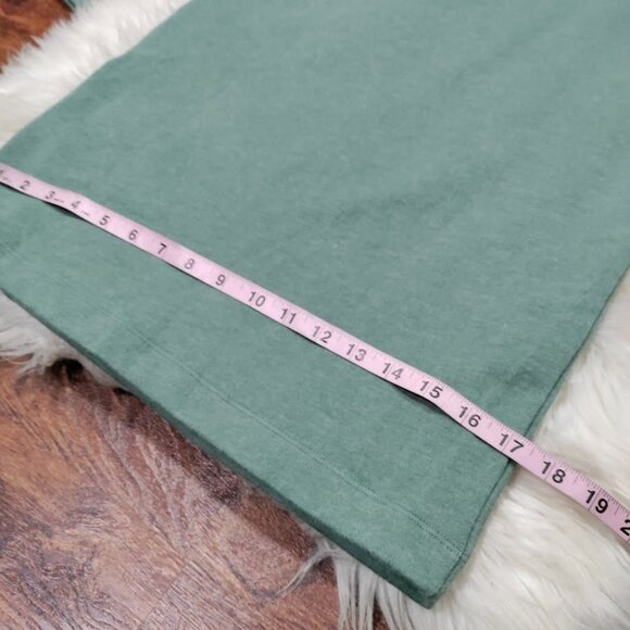 Lole Long Sleeve Crewneck Mini Sweatshirt Dress Light Green Women's XS - Picture 13 of 13